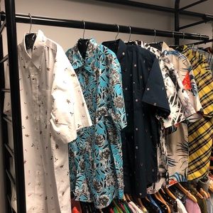 Men’s woven short sleeve shirt
